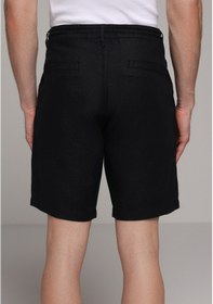 Resim Colin's Colins Regular Fit Orta Bel Düz Erkek Siyah Şort Cl1080005 Q1.v1 Blk 