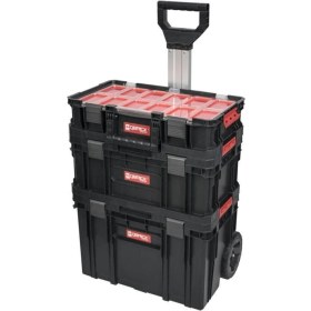 Resim Dayanıklı Vario Tekerlekli Set ile Organize ve Şık Seyahat Çantası 