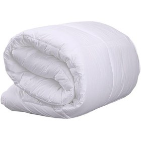 Resim 1 Adet Otel Tipi Beyaz Koton Pamuk Tek Kişilik Yorgan 155 215 