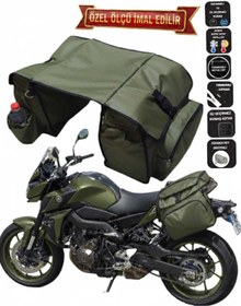 Resim SEVBAGS MOTOSİKLET HEYBE ÇANTASI TERMAL TERMOSLU CEPLİ 