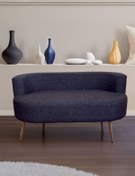 Resim YAPKAR Çay Seti Tek Koltuk - Ofis Balkon Cafe Bahçe Salon Mobilyası Keten Antrasit 