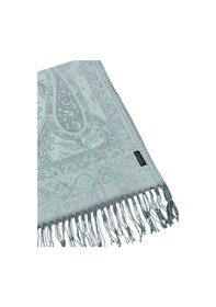 Resim Mim Eşarp Kalın Kışlık Paşmina Şal 75x190 Cm Gümüş 