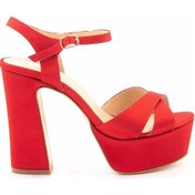 Resim Kemal Tanca Kadın Gece & Abiye Ayakkabı 360 Kırmızı 