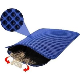 Resim Petpretty Elekli Kedi Tuvaleti Paspası 50 x 60 CM 