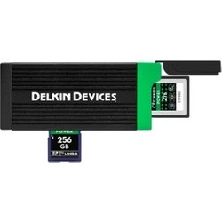 Resim Delkin Devices USB 3.2 Cfexpress™ Type B & Sd Uhs-Iı Hafıza Kartı Okuyucu 