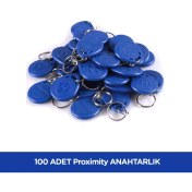 Resim Sarkey 100 Adet Sarkey SR-600 Proximity Anahtarlık - Rfıd Tag - Göstergeç - 125 Khz 