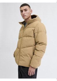 Resim Jack & Jones Jjglobal Puffer Jacket Kapüşonlu Kışlık Erkek Mont Cok Renklı 
