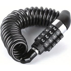 Resim Tcherchı Motosiklet Çelik Tel Zincir Kilidi 