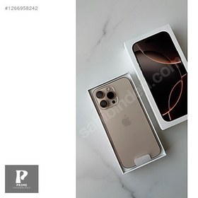 Resim Apple iPhone 16 Pro Max İkinci El TR | 256 GB | Çöl Titanyum 