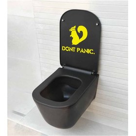 Resim levvas Banyo Sticker-wc Sticker-ev Duvar Sticker 