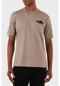 Resim Emporio Armani Erkek T Shirt 6d1td7 1jocz 0150 Bej Bej 