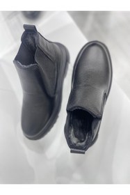 Resim CT SHOES HAKİKİ DERİ KÜRKLÜ CHELSE 