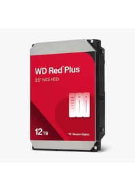 Resim Wd Red Plus 12tb 7200rpm 512mb Sata3 6gbit/sn Wd120efgx Nas Hdd 