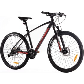 Resim Geotech Mode Elite 27,5'' 27V Hd Dağ Bisikleti Mat Siyah - Kırmızı 45CM 
