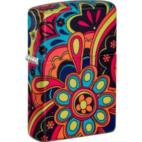 Resim Zippo Flower Power Design 49352 