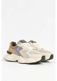 Resim United Colors Of Benetton Benetton Bej Haki Kadın Spor Ayakkabı İthal Bnı-11121 001 