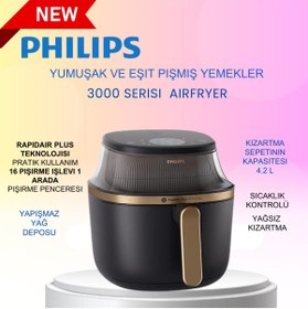 Resim Philips Pişme derecesini görün, çeşitliliğin tadını çıkarın 4.2 L Airfryer 