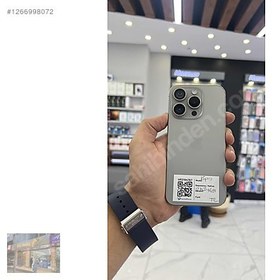 Resim Apple iPhone 15 Pro İkinci El TR | 128 GB | Natürel Titanyum 