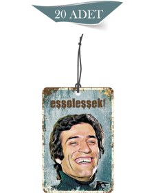 Resim Genel Markalar İnek Şaban Eşşolaeşek Komik Tasarımlı 20'li Oto Kokusu ve Oto Aksesuarı 