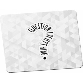 Resim Panorama Ajans Her Şeyi Sorgula Sticker Tasarım Mouse Pad 