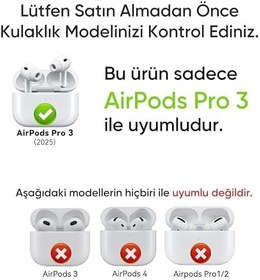 Resim Minesk Airpods PRO 3 ile Uyumlu Armor Serisi Darbelere Karşı Ultra Güçlü Koruma Fiber Karbon Arka Tasarım Kılıf (Lacivert, Airpods Pro 3 2025) 