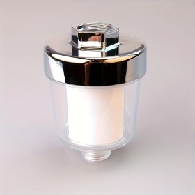 Resim Xuweiwei 1 Adet Banyo Duş Filtresi Abs Plastik Mikron Arıtıcı Yüksek Su Akışı Kolay Kurulum 