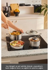 Resim Karaca Fiorino Compact Tencere Seti 5 Parça 