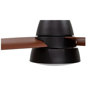 Resim Alsanfan Atom Kahverengi Aydınlatmalı Uzaktan Kumandalı Tavan Vantilatörü 