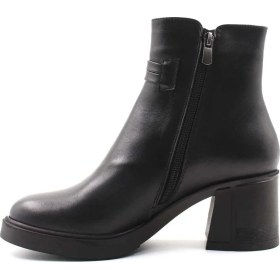 Resim Fast Step Hakiki Deri Kürklü Kadın Klasik Bot 757KZA24514 