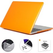 Resim Enkay Ab Sürümü 3'ü 1 Arada Kristal Dizüstü Bilgisayar Kapağı MacBook A2442 Için Set Turuncu (Yurt Dışından) 