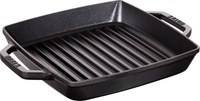Resim Staub Döküm Izgara Tava Çift Kulplu 23 x 23 cm 