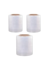 Resim Teknopak Dilimli Palet Streç Film 3''lü 10 Cm 300 Metre 17 Mikron 
