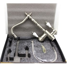 Resim Class Armatür Arıtmalı Rustik Inox Evye Bataryası 