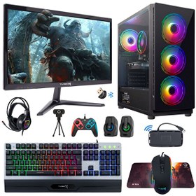 Resim Tx1910 Intel Core i5-3470 19.5" 8 GB RAM 128 GB SSD 500 GB HDD 2 GB R5 230 Masaüstü Oyun Bilgisayarı 