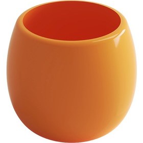 Resim Bocchi Uovo Seramik Diş Fırçalık Parlak Mandalina Sarısı - 3023-021-0003 Mandalina 