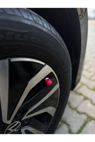 Resim MOTTOMOR Araç Sibop Kapağı 4'Lü Set Figür Boks Eldiveni Özel Tasarım Araba Motor 