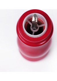 Resim Bordo Ahşap Tuz Ve Karabiber El Değirmeni Öğütücü Grinder 22 Cm Bordo 