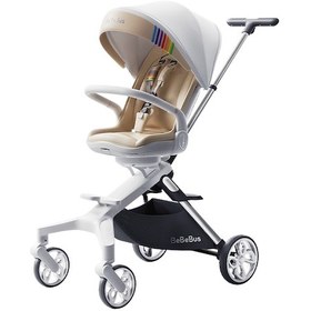 Resim Bebebus Butterfly+ Bebek Arabası Gold Türkiye Garantili 