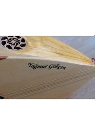 Resim Saz Bağlama İsme Özel Saz Atlyeden Tam Takım 