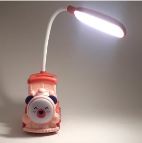 Resim PİNA HEDİYELİK AKSESUAR IŞIKLI ŞARJLI KALEMLİKLİ TREN ÇOCUK MASA LAMBASI 