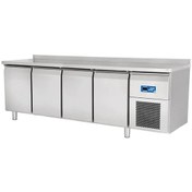 Resim Öztiryakiler 4 Inox Kapılı Yatay Tip Derin Dondurucu, Tag 470 Lmv, 304 Kalite 