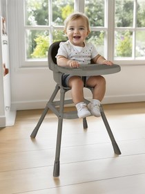 Resim Dolu Nuve Pratik Mama Sandalyesi - Gri - Gri / Standart 