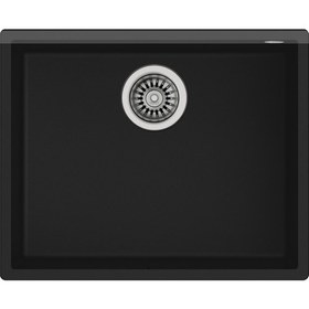 Resim Teka SQUARE 50.40 TG SP BLACK Tezgahaltı Granit Eviye Siyah 50 cm 115230020 