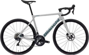 Resim BIANCHI SPRINT 105 DISC DI2 KARBON ERKEK YOL YARIŞ BİSİKLETİ 550H HD 28 JANT 12 VİTES GRAPHITE MAT Bianchi