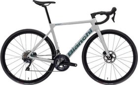 Resim BIANCHI SPRINT 105 DISC DI2 KARBON ERKEK YOL YARIŞ BİSİKLETİ 550H HD 28 JANT 12 VİTES GRAPHITE MAT 