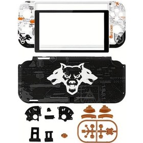 Resim Sunshine022 Nintendo Switch Lite Mod Kılıf Seti Siyah 6 Parça Dıy Aletli Ekran Koruyucu 