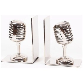 Resim Kitap Desteği Mikrofone Kitap Stoperi Dekoratif Hediyelik 
