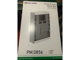 Resim Çet-San PM.0856 Trifaze Tekli Sayaç Panosu Plastik 15 Sigortalı 