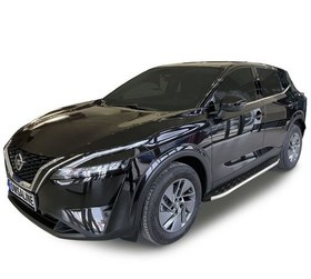 Resim OMSA Nissan Qashqai Blackline Yan Basamak Alüminyum 2022 ve Sonrası 