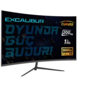 Resim Excalibur 23.8'' Curved Oyuncu Monitör 